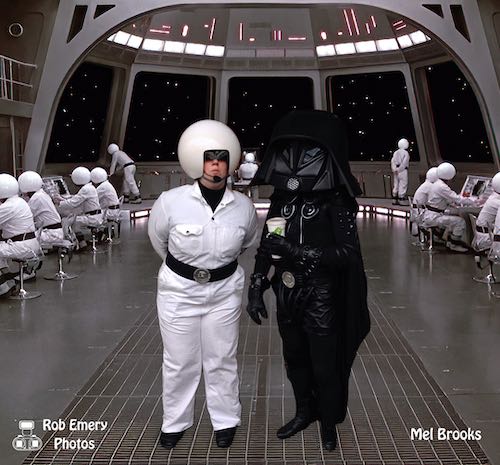 Dark Helmet in command of Spaceballs 1